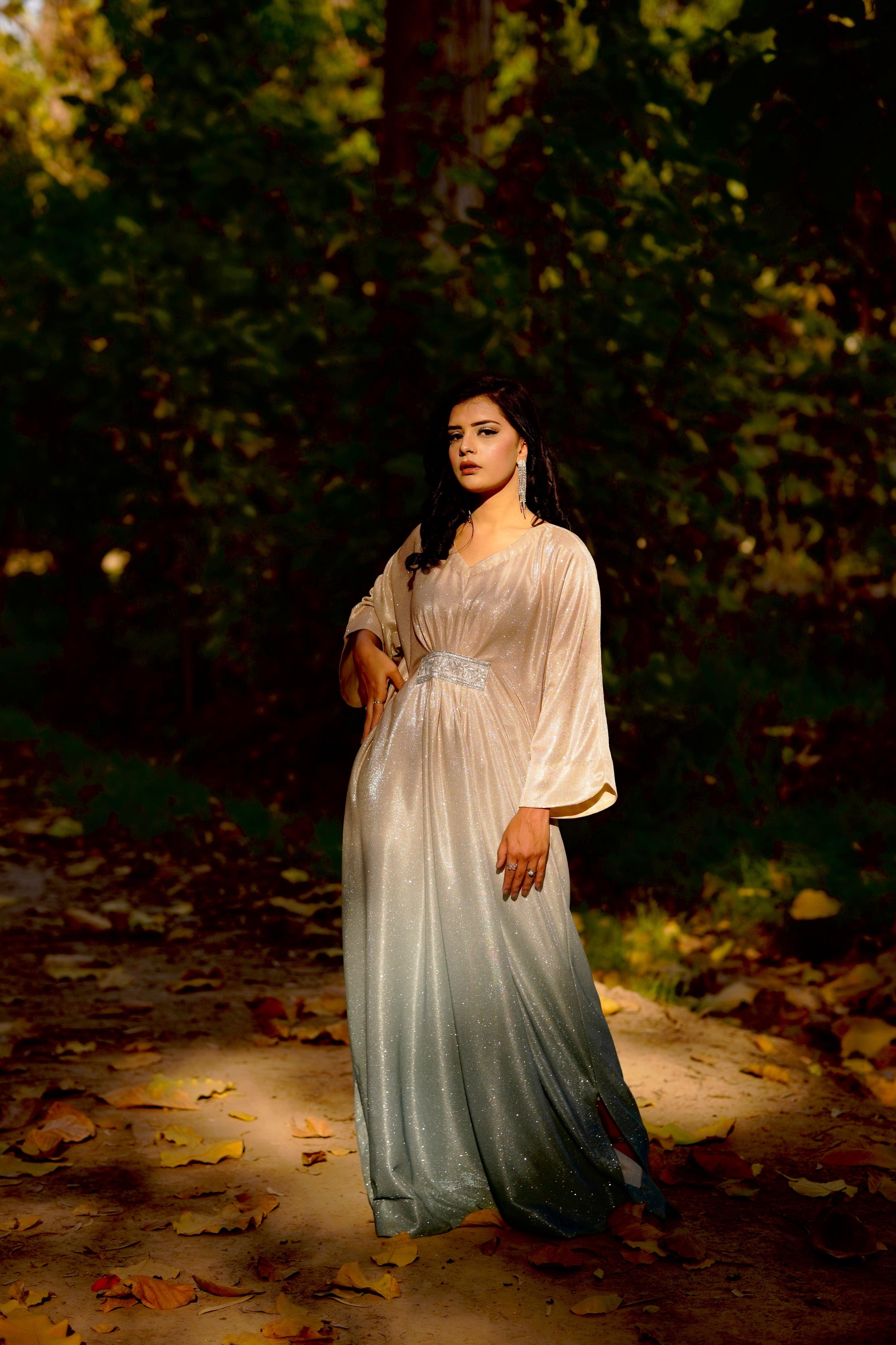 lightweight summer kaftan dress