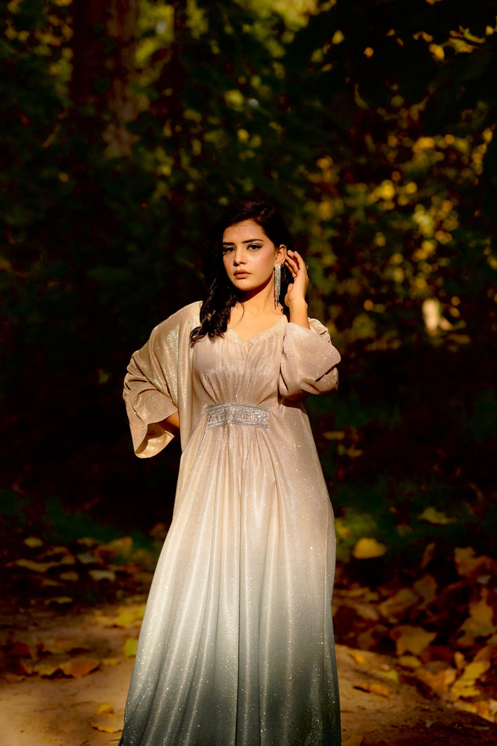 Champagne Mist Luxury Summer Kaftan